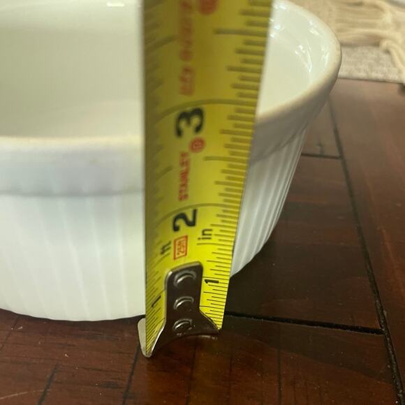 Apilco Pillivuyt white porcelain souffle 6-1/4” - Picture 8 of 8